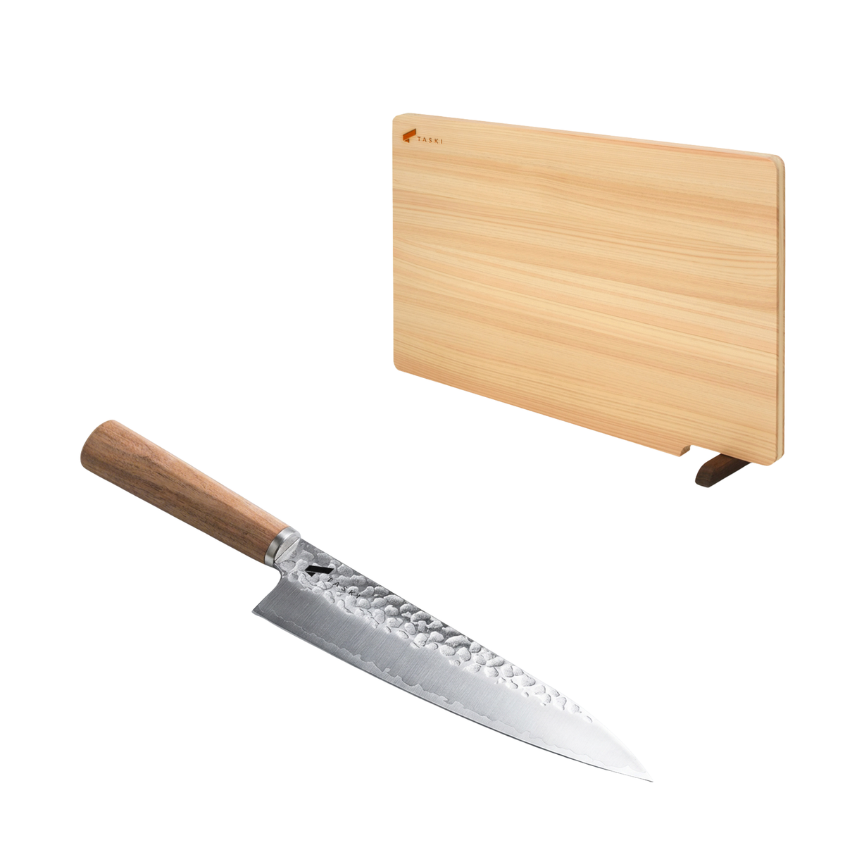 Taski Premium 8" Chef Knife & Taski Classic Cutting Board 30cm [Mother
