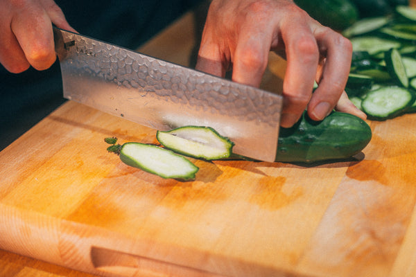 Chef Sam Black 7" Nakiri Knife