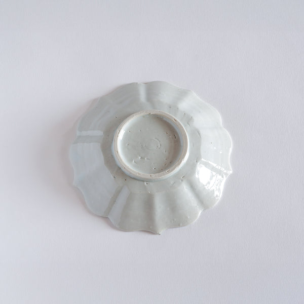 Bellflower Plate (White)