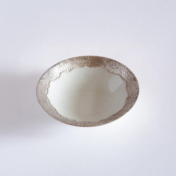 Moonlit Silver Bowl Medium