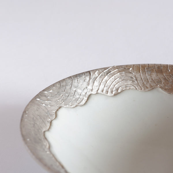 Moonlit Silver Bowl Medium