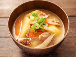 A Taste of Home: Quick Pork Miso Soup (Tonjiru)